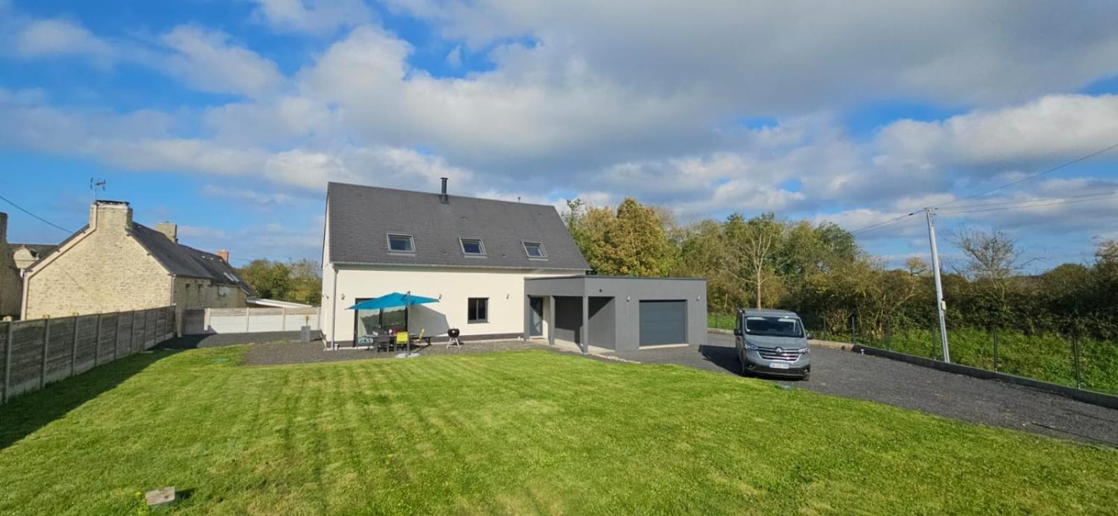 Kokana Modern Holiday Home Englesqueville-la-Percee ภายนอก รูปภาพ